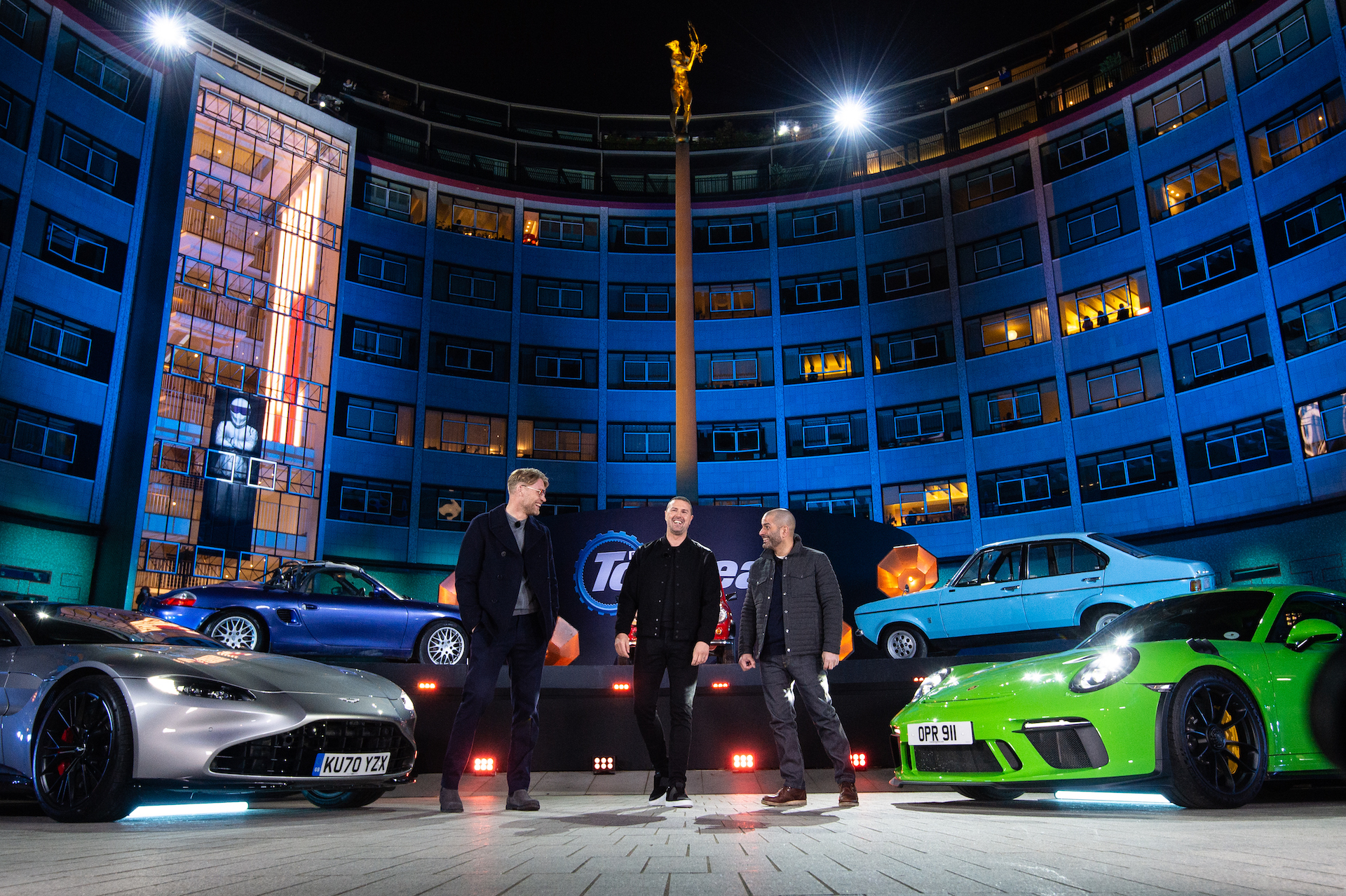 Top Gear films at Television Centre